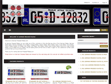 Tablet Screenshot of german-pressed-plates.com